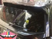 泰山美研社18070412 SUBARU 09 10 IMPREZA GRB GH8 STI後上尾翼-光滑底漆品