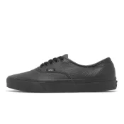 Vans 休閒鞋 Authentic 男鞋 女鞋 黑 皮革 經典 全黑 板鞋 [ACS] VN000JRAL3B