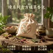 助眠香包 心靈香氛包 台灣製 🌟【高田生活】現貨 天然乾燥花 艾草平安驅蚊 祈福 助眠 車載香氛 薰衣香氛包 淨化心靈