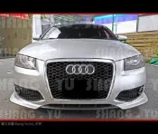 奧迪 AUDI A3 8P RS 前保桿 前大包 水箱罩 2005 2006 2007 2008