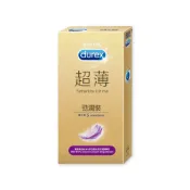 (店+)【Durex 杜蕾斯】超薄勁潤5入保險套