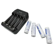 愛樂購 【華志PRO-WATT】ZN423E智慧快速 充電器+低自放電 鎳氫電池(1.2V立即用)