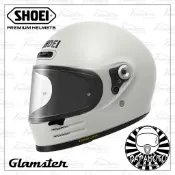 【趴趴騎士】SHOEI Glamster 白 (樂高帽 復古帽 全罩安全帽 日本進口