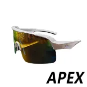 【APEX】 偏光太陽眼鏡『白-REVO片』5213N 戶外 露營 登山 健行 休閒 時尚 旅遊 偏光眼鏡 太陽眼鏡