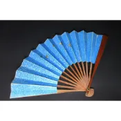 特價 日本昭和時期  竹製金鳥紋小摺扇  有歲月痕跡,品項如圖  長度約18公分 扇子 外出 裝飾 茶道 香道 表演