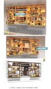 【雅舍精品】吧台酒櫃.靠牆壁掛式葡萄酒架.餐廳紅酒架.工業風展示架.牆壁掛式置物架.創意餐廳紅酒架.壁掛櫥櫃