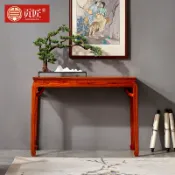 協貿國際日用品生活11館 紅木家具緬甸花梨木條案新中式仿古全實木供桌簡約中堂香案玄關桌