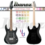 Ibanez GRX70QA TKS 黑色 電吉他 雙線圈 雲狀楓木 Gio 搖滾