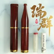 【瑞群煙具】台灣現貨附發票火速發貨 天然實木濾嘴 黑檀木濾嘴 用大象丹尼古特濾芯 過濾焦油 扁嘴濾嘴