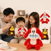 (店+)【Paul Frank 大嘴猴】PAUL FRANK 大嘴猴絨毛玩偶吊飾 包包吊飾 鑰匙圈 掛飾 可愛小配件 禮物