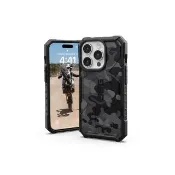【UAG】iPhone 15 Pro 磁吸式耐衝擊保護殼-迷彩黑(吊繩殼 支援MagSafe功能)