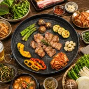 (店+)韓式烤盤 韓式排油烤盤 麥飯石烤盤 多功能烤盤 卡式爐烤盤 無煙烤盤 不沾鍋 卡式爐 瓦斯爐