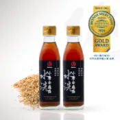【真老麻油】 純小磨白麻油 200ml 兩入組 芝麻 油 白麻油 水洗 純香油 無添加 提香 推薦 三峽