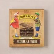 🇰🇷韓國 Emart No Brand 法式薄餅餅乾 夾心餅 香蕉巧克力 180g