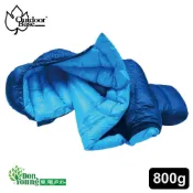 【OUTDOORBASE】頂級匈牙利白鴨絨 800g∣FP700+極輕量登山羽絨睡袋  極輕量抗撕裂布