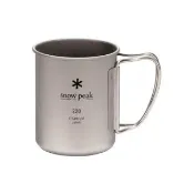 【Snow Peak】SP鈦金屬單層杯 220 MG-141(MG-141)