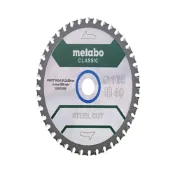 (店+)【metabo 美達寶】經典切割金屬圓鋸片 165 x 1.6 x 20 mm(628651000)