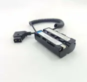 百家樂百貨市場 適用索尼F970/F750/F550假電池 轉V口電池模塊 D-TAP頭電源適配器