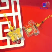 ♞◁客製化 【香火袋】金箔Q版 媽祖 小神衣 吊飾 天上聖母 香囊 福袋 臺灣 香火袋 寺廟 禮品 發 馬小小訂製