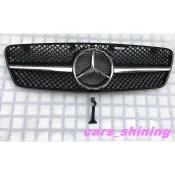 cars_shining 全新 賓士 W203 C200 240 280 320 水箱罩 中網 黑色 電鍍飾條 含大星