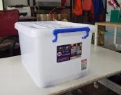 ＊含稅開發票＊『台灣製 聯府K400滑輪整理箱8個』25L掀蓋收納箱 塑膠箱 搬運箱 學校分類箱 KEYWAY