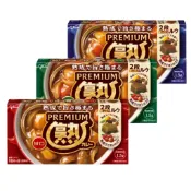 日本 glico 格力高 premium 頂級熟成 日式咖哩 固力果 格力高 咖哩塊 咖哩 熟成咖哩 雙層咖哩塊