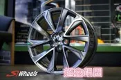 【A-782】 18吋鋁圈 5/100 5孔100 類 豐田 TOYOTA AURIS 原廠 亮灰底車面