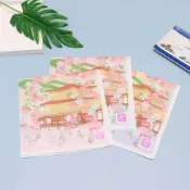 (店+)京都手帕 -友禪刺繡系列-金閣寺