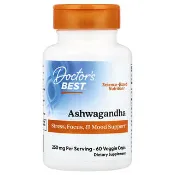 【iHerb】Doctor's Best, 南非醉茄含Sensoril，125 毫克，60 粒素食膠囊