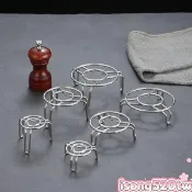【熱銷超迷你】不鏽鋼超小蒸架 蒸格 家用 奶鍋 養生壺 小鍋架子 高矮腳 隔水架子 牛奶鍋 不鏽鋼蒸籠 小蒸架