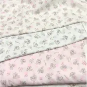 豬豬日本拼布 限量版權卡通布 迪士尼 米奇 米妮 唐老鴨 二層紗二重紗布料材質