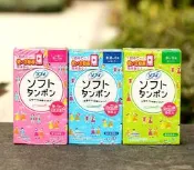 【精選之家】日本尤妮佳衛生棉條蘇菲內置導管式棉條 遊泳用月經棉棒 無熒光劑