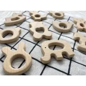 🔸現貨🔸木頭手抓道具｜木頭材料｜無毒｜安撫巾｜嬰兒diy材料