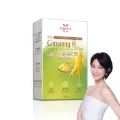 【Angel LaLa 天使娜拉】薑黃人蔘蜆B群緩釋加強錠(30錠/盒)