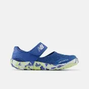 【NEW BALANCE】208 中童 休閒鞋 包頭涼鞋 寬楦 魔鬼氈 藍(YO208TE2)