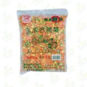 富士鮮冷凍三色混合蔬菜(三色豆) *產地台灣【1公斤裝】 《大欣亨》B301003