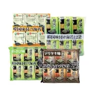 【orionjako】韓國海苔(42g 麻油/嚴選味付/芥末/照燒風味/38.4g 明太子風味)任選(中秋節/中秋禮盒)