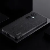 適用於 OnePlus Nord CE 3 Lite 5G 仿真木皮紋保護殼保險槓外殼保護套