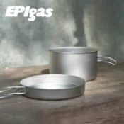 EPIgas ATS 鈦炊具組 TS-105【一鍋一蓋】 / 鈦鍋 登山鍋具 輕量鍋具 純鈦