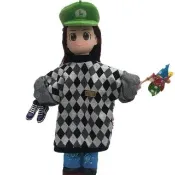 【A-ONE 匯旺】諾亞 手偶娃娃 送梳子可梳頭 換裝洋娃娃家家酒衣服配件芭比娃娃卡通布偶玩偶玩具