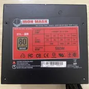佶偉 Giwe  IRON MASK IM-550PB 80PLUS銅牌 550W 電源供應器