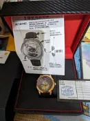 ROUND WELL浪威錶 王者風範真鑽機械腕錶 RW2009B 男錶(已過保固)~可議