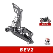 【W!ZH 欣炫】BEV2系列｜MT09(2021-CY) XSR900(2022-CY)｜腳踏後移 反打套件