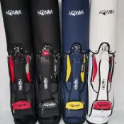 大玩家專營店 高品質材料】新款Honma高爾夫球包標準職業GOLF輕便男女通用防水耐用PU球包