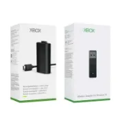 風鈴草百貨 XBOX電池套裝適用于XboxSeries手把手柄電池充電線ONE S 二代XS接收器