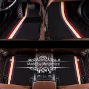 寓偉 適用 BMW 5 系雙層包覆式汽車腳踏墊 E39 E60 E61 F10 F11 F07 G30 G31