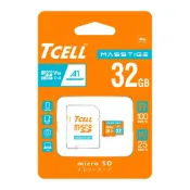 【墊腳石】TCELL冠元 MicroSDHC MASSTIGE A1記憶卡-32GB