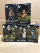 海賊王 組立 cry heart 童年夢想薩博+ 童年艾斯+ 喬巴朵麗兒娘 可換臉+ 蹲姿艾斯+ 蒙奇·D·卡普 可動手