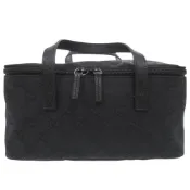 【DOKODEMO】Gucci GG 化妝包，黑色，GG帆布，0643，成色極佳 [二手] GUCCI