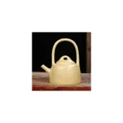 (店+)宜興正品紫砂壺名家高端壺 曼生十八式之提樑 原礦段泥300cc1入 -